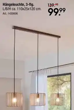 Zurbrüggen Novel Hängeleuchte, 3-flg. Angebot