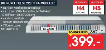 Zurbrüggen Die novel pulse 220 ttfk-modelle Angebot