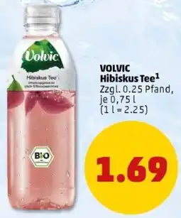 PENNY VOLVIC Hibiskus Tee Angebot