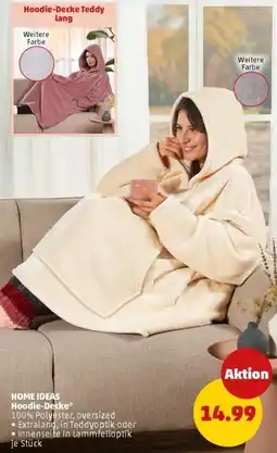 PENNY HOME IDEAS Hoodie-Decke Angebot