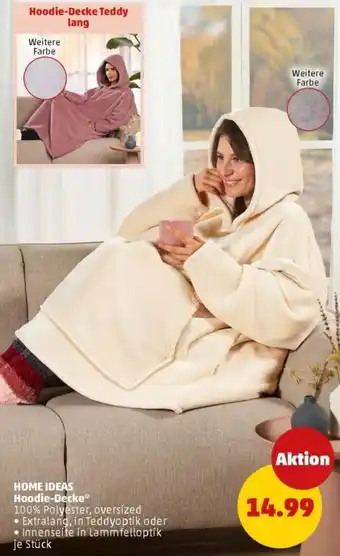 PENNY HOME IDEAS Hoodie-Decke Angebot