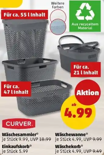 PENNY CURVER Wäschesammler Angebot