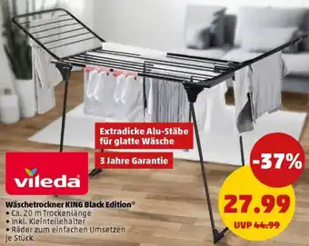 PENNY Vileda Wäschetrockner KING Black Edition Angebot