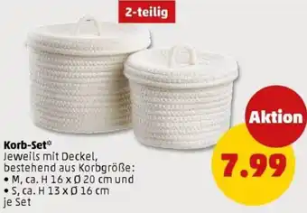PENNY Korb-Set Angebot