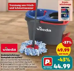 PENNY Vileda Bodenwischmopp Komplett-Set H2PRO Angebot