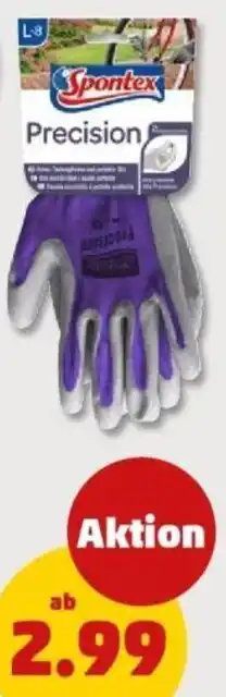 PENNY Spontex Arbeitshandschuhe Angebot