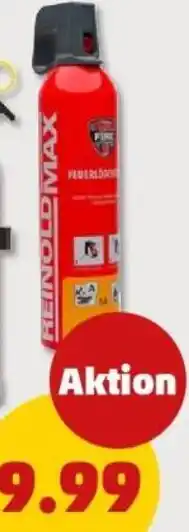 PENNY REINOLD MAX Feuerlöschspray Angebot