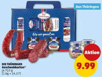 PENNY DIE THÜRINGER Geschenkkarton Angebot