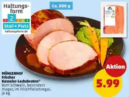 PENNY MÜHLENHOF Frischer Kasseler-Lachsbraten Angebot