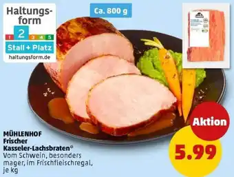 PENNY MÜHLENHOF Frischer Kasseler-Lachsbraten Angebot