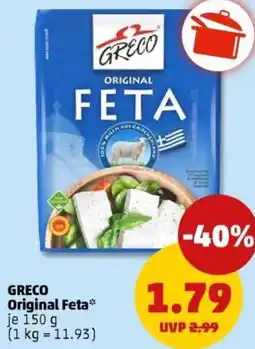 PENNY GRECO Original Feta Angebot