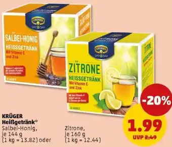 PENNY KRÜGER Heißgetränk Angebot