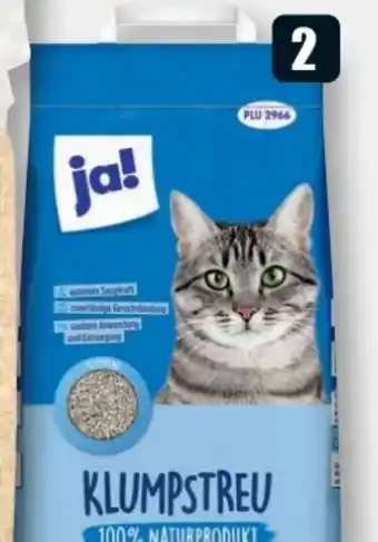 B1 Discount Baumarkt ja! Katzen Klumpstreu Angebot