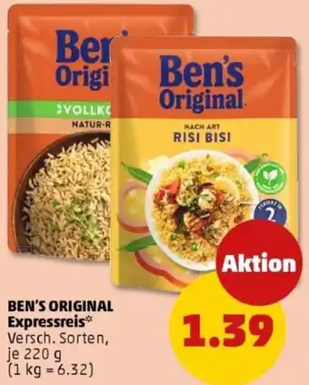 PENNY BEN'S ORIGINAL Expressreis Angebot