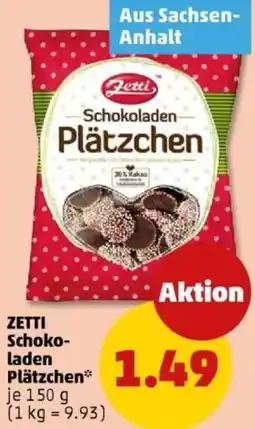 PENNY ZETTI Schokoladen Plätzchen Angebot