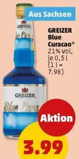PENNY GREIZER Blue Curacao Angebot