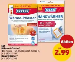 PENNY SOS Wärme-Pflaster oder Handwärmer Angebot