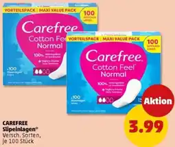PENNY CAREFREE Slipeinlagen Angebot