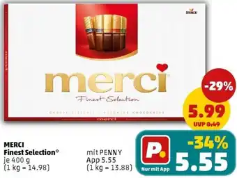 PENNY MERCI Finest Selection Angebot