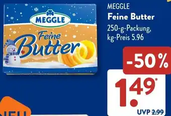 Aldi Süd MEGGLE Feine Butter Angebot