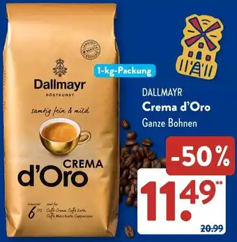 Aldi Süd DALLMAYR Crema d'Oro Angebot