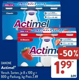 Aldi Süd DANONE Actimel Angebot