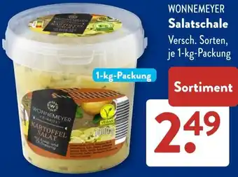 Aldi Süd WONNEMEYER Salatschale Angebot