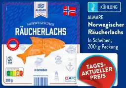 Aldi Süd ALMARE Norwegischer Räucherlachs Angebot