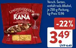 Aldi Süd RANA Gefüllte Pasta Angebot