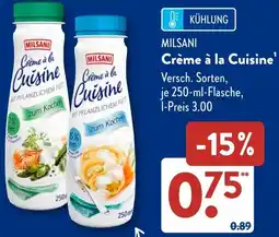 Aldi Süd MILSANI Crème à la Cuisine Angebot