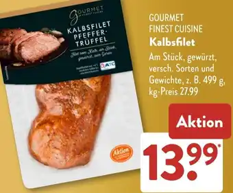 Aldi Süd GOURMET FINEST CUISINE Kalbsfilet Angebot