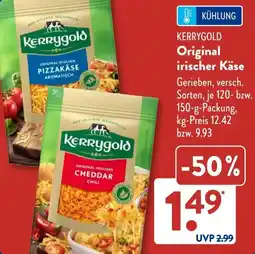 Aldi Süd KERRYGOLD Original irischer Käse Angebot