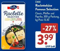 Aldi Süd EMMI Raclettekäse Famous Selection Angebot