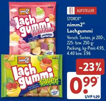 Aldi Süd STORCK nimm2 Lachgummi Angebot