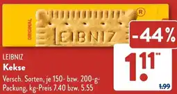 Aldi Süd LEIBNIZ Kekse Angebot