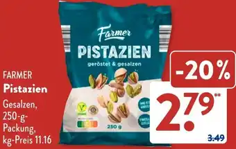 Aldi Süd FARMER Pistazien Angebot