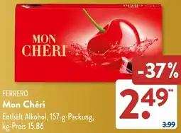 Aldi Süd FERRERO Mon Chéri Angebot
