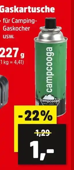 Thomas Philipps Campcooga gaskartusche Angebot