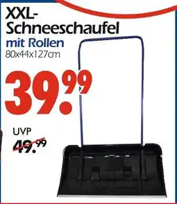 Wreesmann Xxl-schneeschaufel mit rollen Angebot