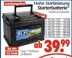 Wreesmann Electron basic starterbatterie Angebot