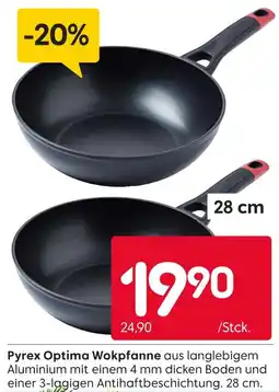 Rusta Pyrex optima wokpfanne Angebot