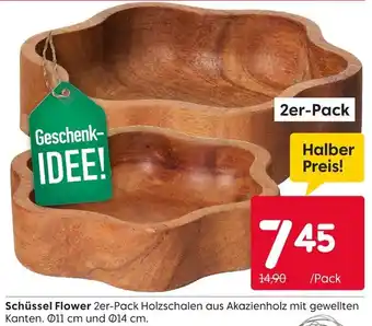 Rusta Schüssel flower Angebot
