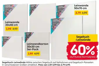 Rusta Leinwand Angebot