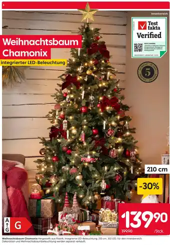 Rusta Weihnachtsbaum chamonix Angebot