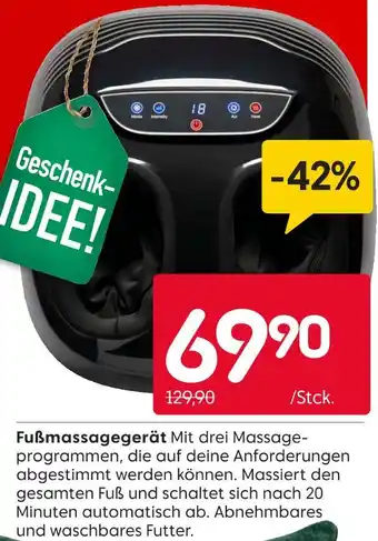 Rusta Fußmassagegerät Angebot