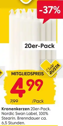 Rusta Kronenkerzen Angebot