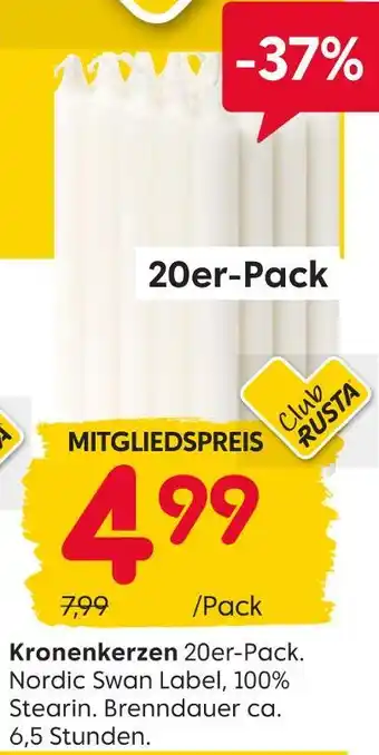 Rusta Kronenkerzen Angebot