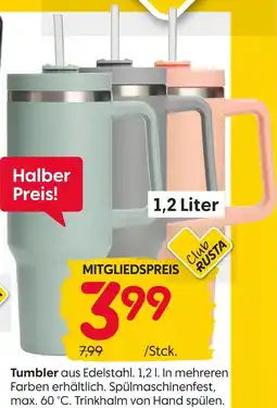 Rusta Tumbler Angebot