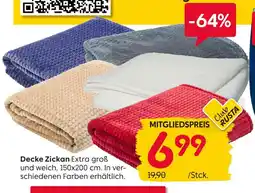 Rusta Decke zickan Angebot