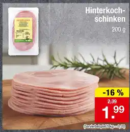 Zimmermann Hümmlinger hinterkochschinken Angebot